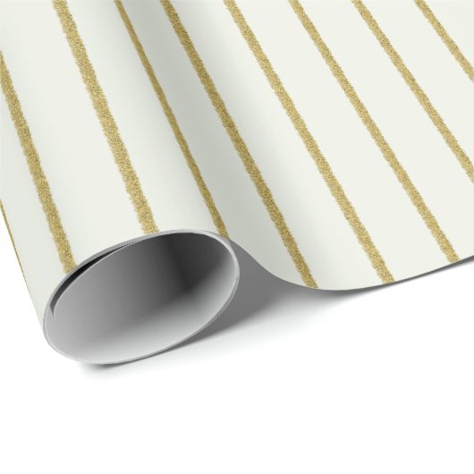Elegant Gold-kerstwrapppapier Cadeaupapier (Rol Hoek)