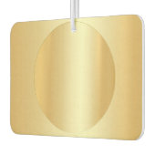 Elegant Gold Kijk Blank met glamour Sjabloon Luchtverfrisser (Links)
