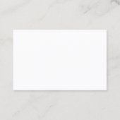 Elegant Gold Kijk design met schone lei Profession Visitekaartje (Achterkant)