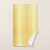 Elegant Gold Kijk Glamor Trendy Sjabloon Bad Handdoek (Handdoek)