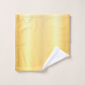 Elegant Gold Kijk Glamor Trendy Sjabloon Bad Handdoek (Wasdoekje)