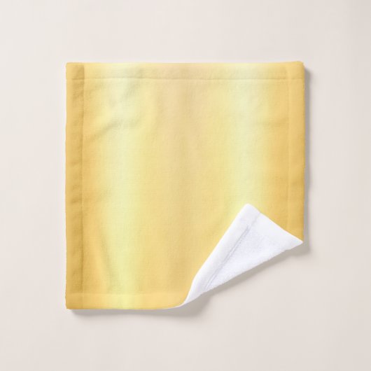 Elegant Gold Kijk Glamor Trendy Sjabloon Bad Handdoek (Wasdoekje)