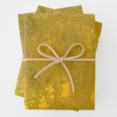 Elegant Gold Lace Effect Inpakpapier Vel (In situ)