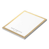 Elegant Gold-laptop Notitieblok (Linkerzijde)