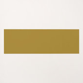 Elegant Gold Leaf en Flower Background Yogamat (Achterkant (horizontaal))