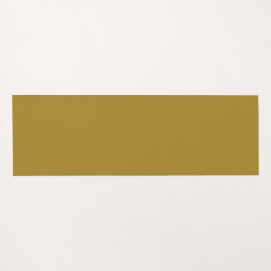 Elegant Gold Leaf en Flower Background Yogamat (Achterkant (horizontaal))