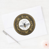 Elegant Gold Lijst Honey Label (Envelop)