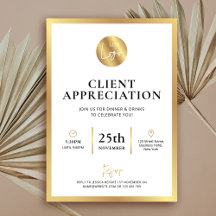 Elegant Gold Logo Client-appreciatiedag