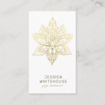 Elegant Gold Lotus Flower