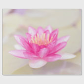 Elegant Gold Lotus, Yoga Cadeaupapier (Vlak)