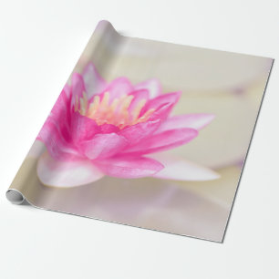 Elegant Gold Lotus, Yoga Cadeaupapier