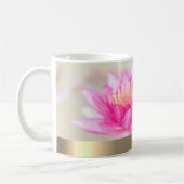 Elegant Gold Lotus, Yoga Coffee Mok (Links)