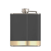 Elegant Gold Lotus, Yoga Heupfles (Achterkant)