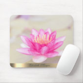 Elegant Gold Lotus, Yoga Muismat (Met muis)