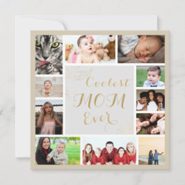 Elegant Gold Mam We houden van gouden foto's Colla