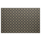 Elegant Gold Mandala Black Design Stof (Yard (91,4 cm))