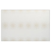 Elegant Gold Mandala Stippen Design Stof (Yard (91,4 cm))