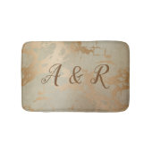 Elegant  Gold Marble Badmat (Voorkant)