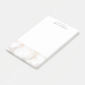 Elegant Gold Marble From the Desk of Post-it® Notes (Schuin)