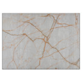Elegant Gold Marble Snijplank (Voorkant)
