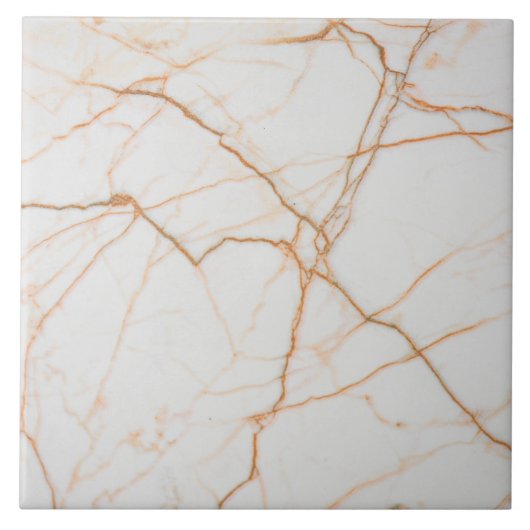 Elegant Gold Marble Tegeltje (Voorkant)