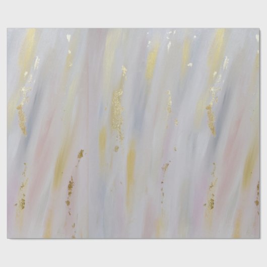 Elegant Gold Marked Cadeaupapier (Vlak)