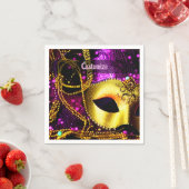 Elegant Gold Mask Servet (Insitu)