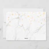 Elegant Gold Merry - Aangepaste kerstfoto Feestdagenkaart (Achterkant)