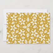 Elegant Gold Merry-kerstfoto Feestdagenkaart (Achterkant)