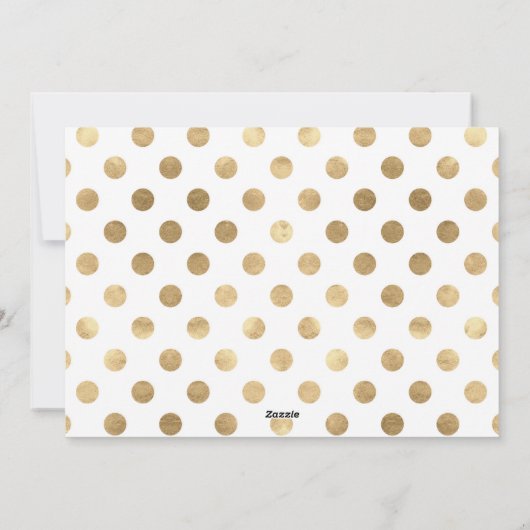 Elegant Gold Merry-kerstkalligrafie Foto Feestdagenkaart (Achterkant)