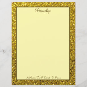 Elegant Gold Metallic Professional personaliseert