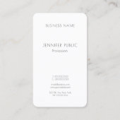 Elegant Gold Monogram Design Chic Sjabloon Luxe Visitekaartje (Achterkant)