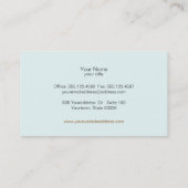 Elegant Gold Motif Chic Faux Black Linen Modern Visitekaartje (Achterkant)