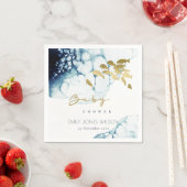 ELEGANT GOLD NAVY UNDERWATER ZEE FISCALE BABY SHOW SERVET (Insitu)