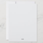 Elegant Gold New Year Greeting Feestdagenkaart (Achterkant)