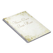 Elegant Gold Notitieboek (Rechterzijde)