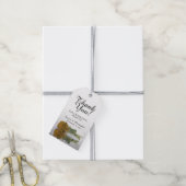 Elegant Gold Ochre Roos Weddenschap Hartelijk dank Cadeaulabel (Met Touw)