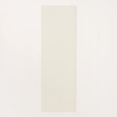 Elegant Gold op Cream Floral Henna Mandala Yogamat (Achterkant)