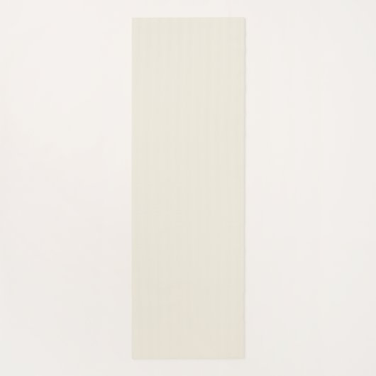 Elegant Gold op Cream Floral Henna Mandala Yogamat (Achterkant)