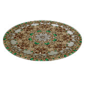 Elegant Gold Ornate Cutting Board Snijplank (Hoek)