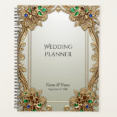Elegant Gold Ornate Planner (Voorkant)