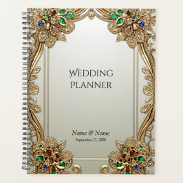 Elegant Gold Ornate Planner