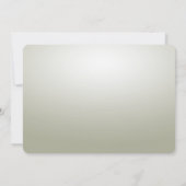 Elegant Gold Ornate Save The Date (Achterkant)