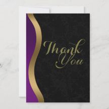 Elegant Gold Paars Black Funeral