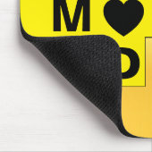 Elegant Gold Pattern Mouse Pad for Luxe Desk Vibes Muismat (Hoek)