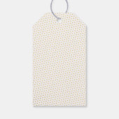 Elegant Gold Peacock Weddenschap Hartelijk dank La Cadeaulabel (Achterkant)