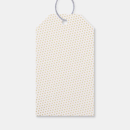 Elegant Gold Peacock Weddenschap Hartelijk dank La Cadeaulabel (Achterkant)