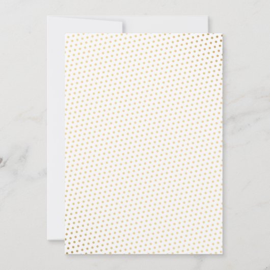 Elegant Gold Peacock Wedding Invitations Kaart (Achterkant)