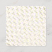 Elegant Gold Peacock Wedding RSVP-kaarten Informatiekaartje (Achterkant)