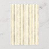 Elegant Gold Pineapple Advice voor de Bride Advieskaart (Achterkant)